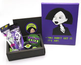 Spray Paint Stencil Canvas & Matching Lifestyle Accessories Gift Box Set